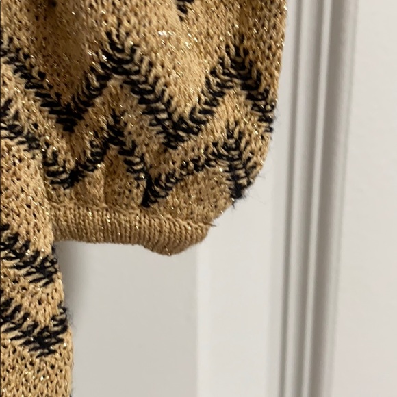 Brand new INC dress black and gold in a large - Picture 3 of 6